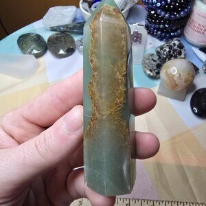 Green Adventurine Crystal Tower